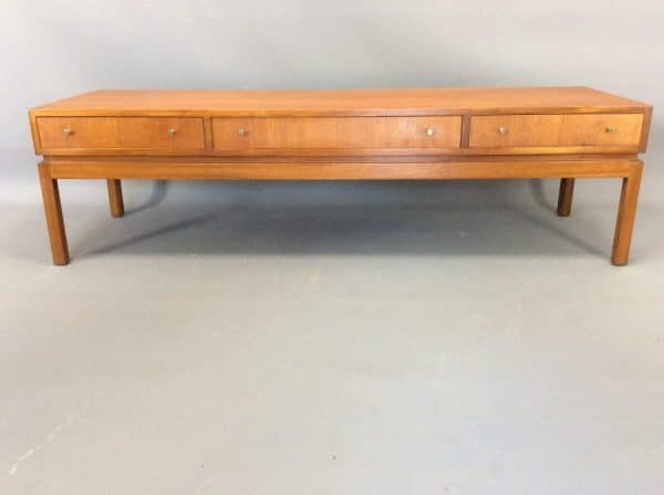 Mid Century Long Coffee Table by Greaves & Thomas coffee table Antique Furniture 3