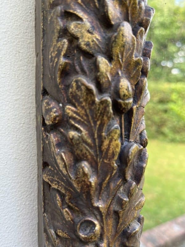Late Victorian Cushion Framed Wall Mirror - Image 6