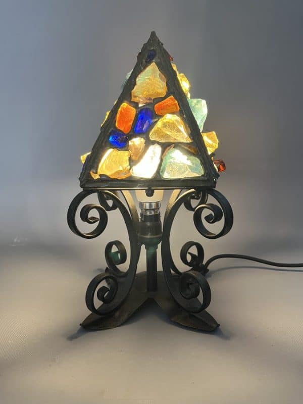 Mid Century Peter Marsh Table Lamp c1950’s mid century Antique Lighting 3