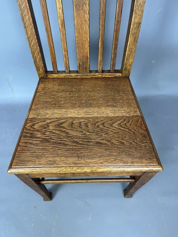 Set of Six Liberty Arts & Crafts Dining Chairs c1900 - Image 3