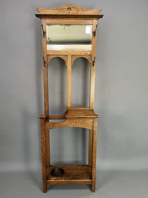 Arts & Crafts Hallstand c1900