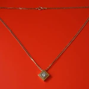 SALE – Vintage 9ct Gold Diamond Pendant – Boxed – FREE UK Postage Boxed Vintage Gold Jewellery Antique Bracelets