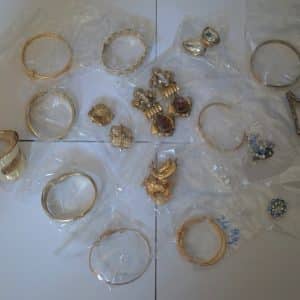 SALE – Vintage Collection Gold Plated & Rhinestone Jewellery Gold Plated Jewellery Antique Bracelets