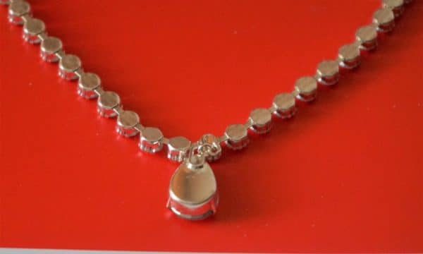 Stunning Rhinestone Necklace / Pendant Crystal Boxed Jewellery Antique Jewellery 4