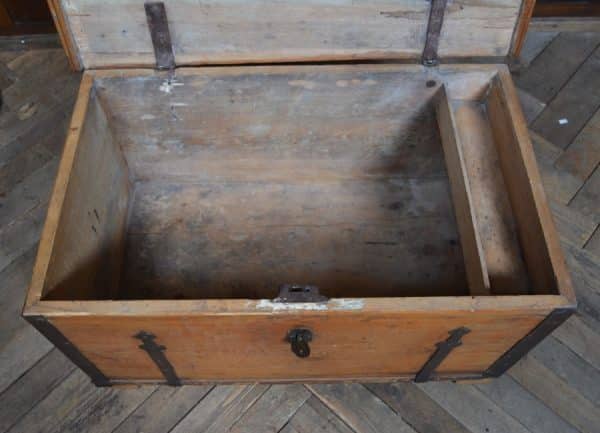 Victorian Pine Storage / Blanket Box SAI3044 - Image 9