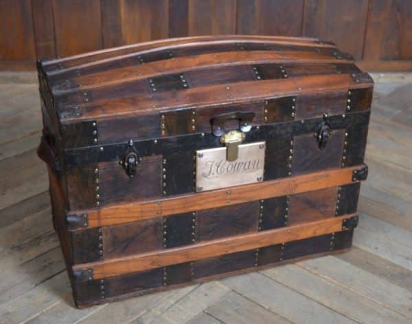 Pine Dome Top Trunk SAI3050 Antique Chests 17