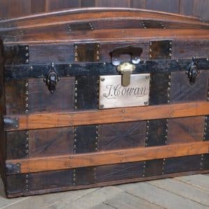Pine Dome Top Trunk SAI3050 Antique Chests