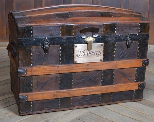 Pine Dome Top Trunk SAI3050 Antique Chests 3