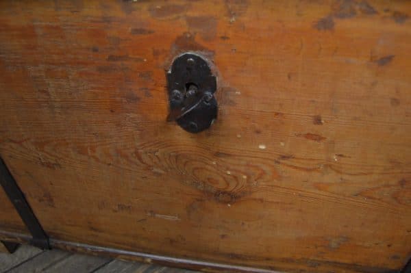 Victorian Pine Storage / Blanket Box SAI3044 - Image 7