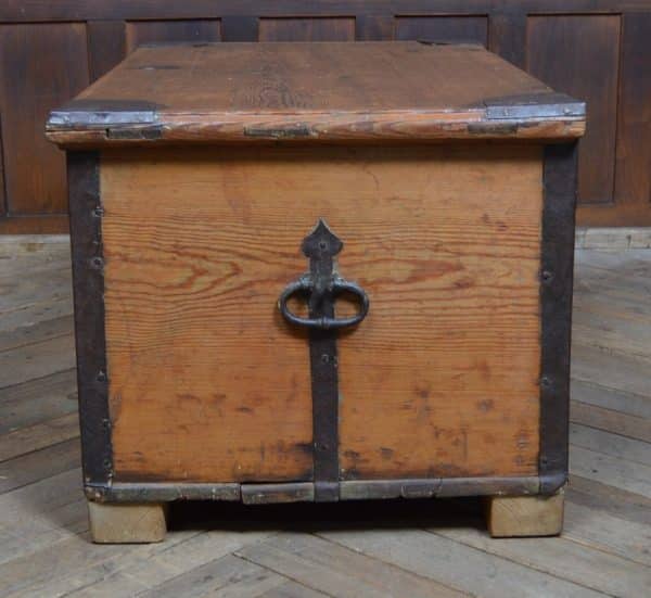 Victorian Pine Storage / Blanket Box SAI3044 Antique Boxes 8