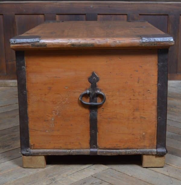 Victorian Pine Storage / Blanket Box SAI3044 Antique Boxes 6