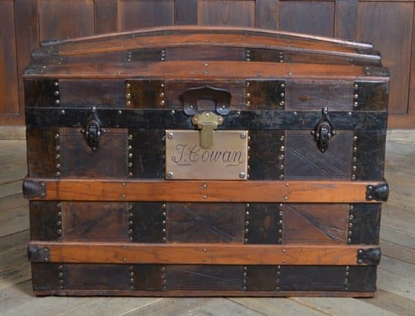Pine Dome Top Trunk SAI3050 Antique Chests 11