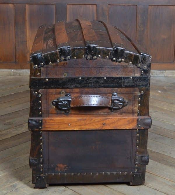 Pine Dome Top Trunk SAI3050 Antique Chests 8