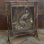 Edwardian Bamboo Fire Screen SAI3054 Miscellaneous