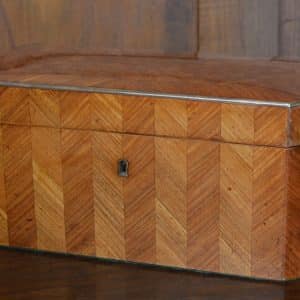 Satin Wood Tea Caddy SAI3057 Antique Boxes