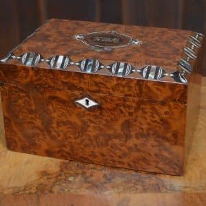 Victorian Tea Caddy sai3005 Antique Boxes