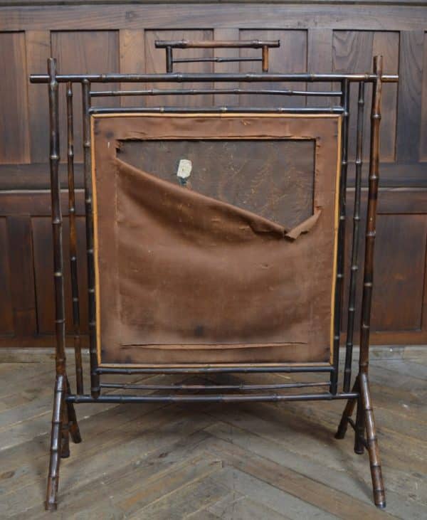 Edwardian Bamboo Fire Screen SAI3054 Miscellaneous 6