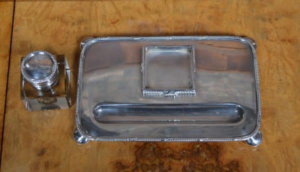 Epns Ink Well And Pen Tray SAI3007 - Image 2
