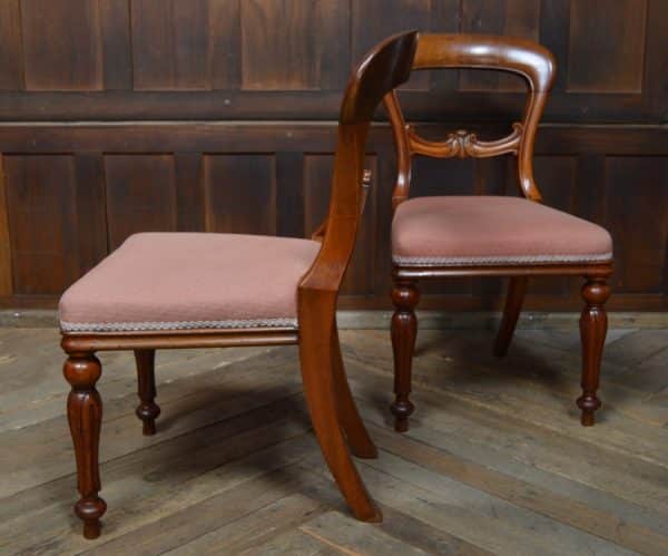 Pair Of Victorian Balloon Back Chairs SAI3058 Antique Chairs 13