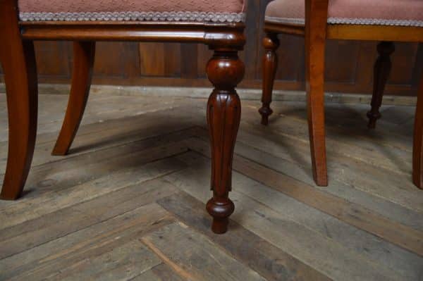 Pair Of Victorian Balloon Back Chairs SAI3058 - Image 8