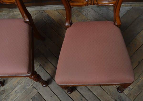 Pair Of Victorian Balloon Back Chairs SAI3058 - Image 7