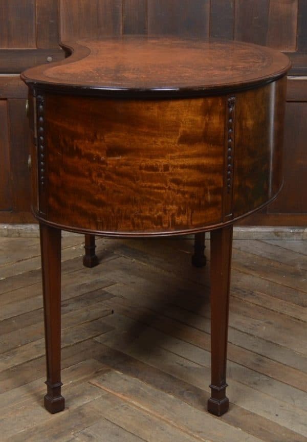 Edwardian Freestanding Kidney Shaped Desk SAI3017 - Image 5