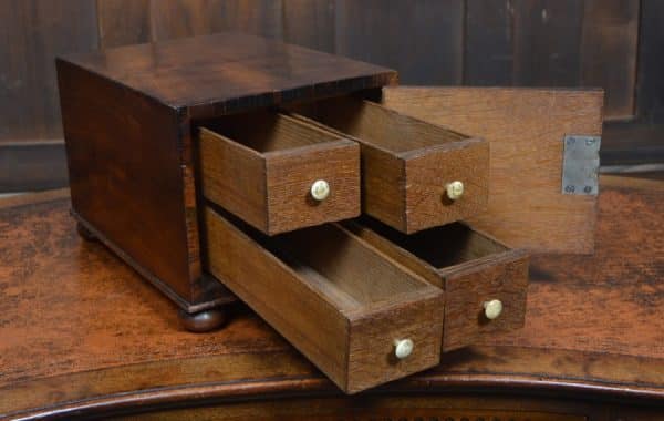 Georgian Mahogany Box SAI3018 Antique Boxes 12