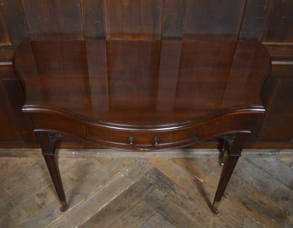 Edwardian Mahogany Games Table SAI3022 - Image 4