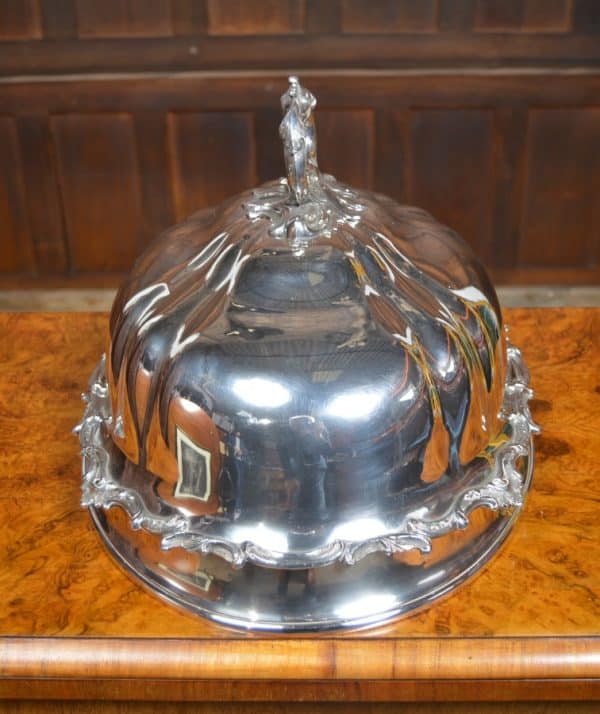 Victorian EPNS Meat Dome / Cloche SAI3035 - Image 3