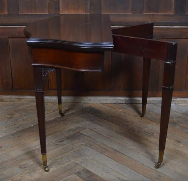 Edwardian Mahogany Games Table SAI3022 Antique Furniture 20