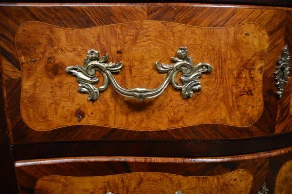 Marble Top Bombe Chest Of Drawers SAI3024 - Image 12
