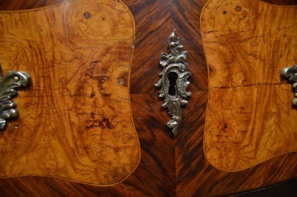 Marble Top Bombe Chest Of Drawers SAI3024 - Image 11