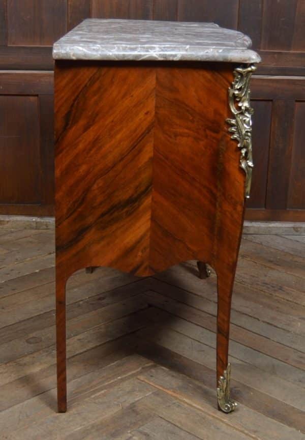 Marble Top Bombe Chest Of Drawers SAI3024 - Image 3