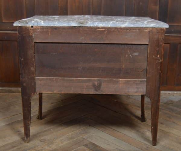 Marble Top Bombe Chest Of Drawers SAI3024 - Image 2