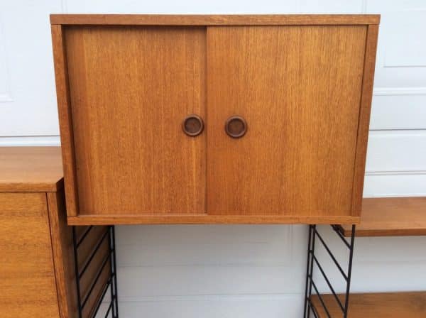 Mid Century Modular Shelving by Brianco 1960’s Brianco Antique Bureau 6