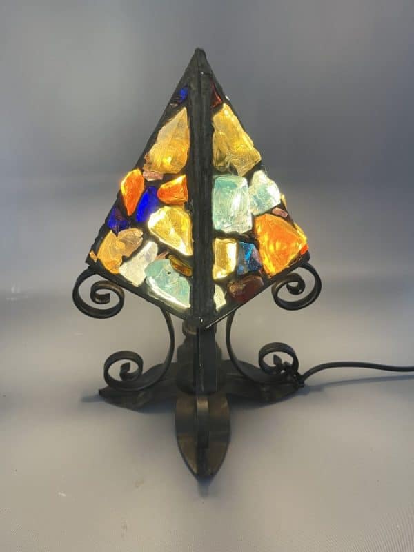 Mid Century Peter Marsh Table Lamp c1950’s mid century Antique Lighting 4