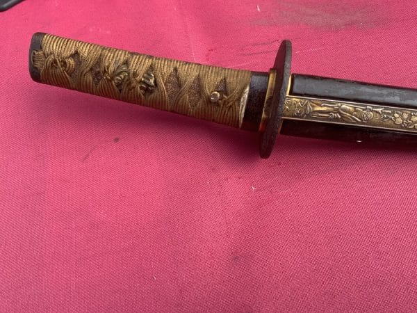 Samurai sword signed blade - Image 2