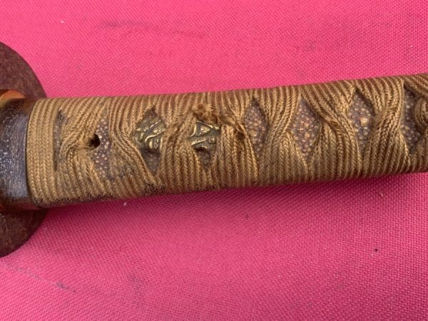 Samurai sword signed blade - Image 9