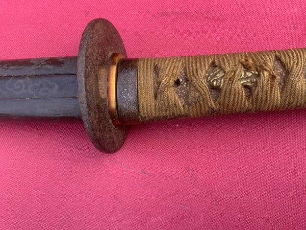 Samurai sword signed blade Antique Swords 12