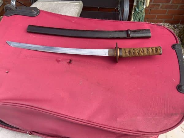 Samurai sword signed blade Antique Swords 16