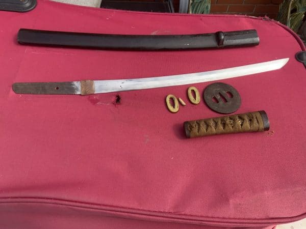 Samurai sword signed blade - Image 26