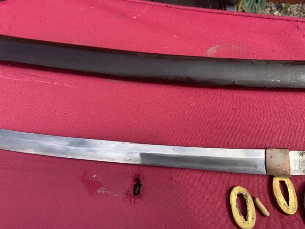 Samurai sword signed blade Antique Swords 44