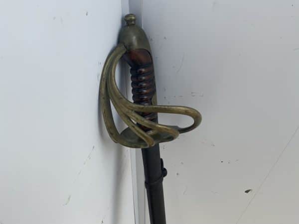 Sabre French Heavy Cavalry early 19th Century Rare Antique Swords 8