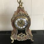 Boulle & Tortoise shell French 1860’s Clock Antique Clocks