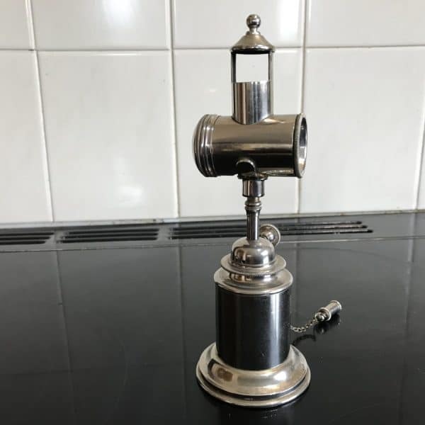 The “ Noel Coward “ Desk/table top 1920’s Cigarette/Cigar lighter, Unique - Image 4