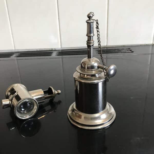 The “ Noel Coward “ Desk/table top 1920’s Cigarette/Cigar lighter, Unique - Image 6