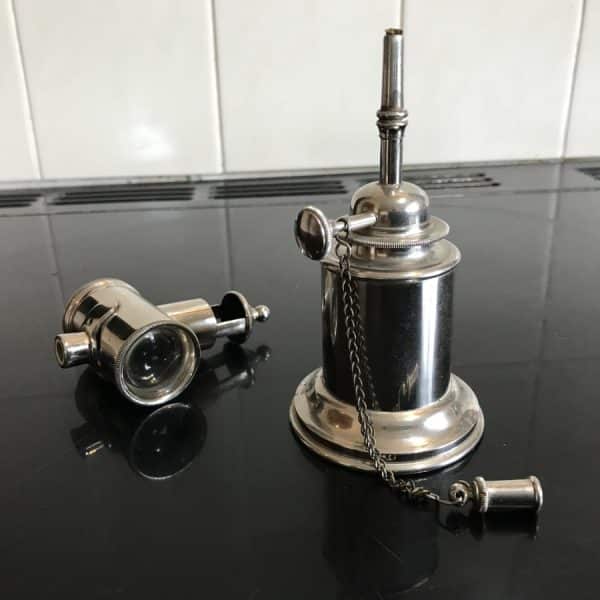 The “ Noel Coward “ Desk/table top 1920’s Cigarette/Cigar lighter, Unique - Image 7