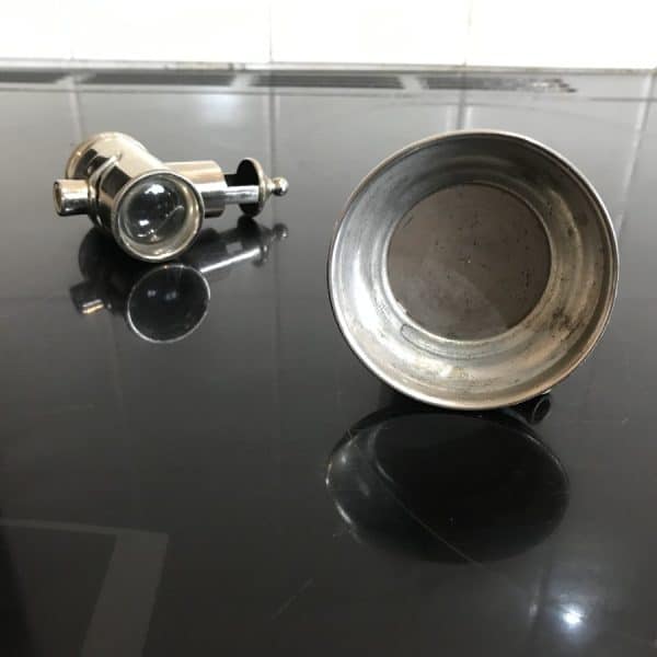 The “ Noel Coward “ Desk/table top 1920’s Cigarette/Cigar lighter, Unique - Image 8