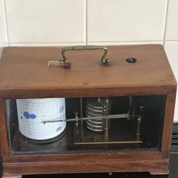 Barograph 8 bellows maker Wilson & Warden & Co Ltd - Image 4