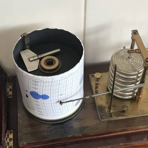 Barograph 8 bellows maker Wilson & Warden & Co Ltd - Image 6
